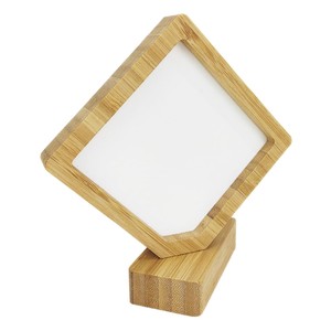 Cadre photo hexagonal en bambou en gros |   Cadre photo géométrique en bois fait main - Product Image 5