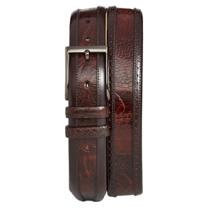 Ceinture Formelle Homme Style Country en Cuir Véritable Acier Haute Résistance Écologique Prix Direct Usine Bonne Qualité Cuir de Vache - Product Image 1