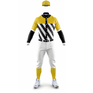 Bulk Exporter fournit des uniformes de baseball personnalisés avec un service professionnel pour le marché international de la vente en gros d'équipements. - Product Image 5