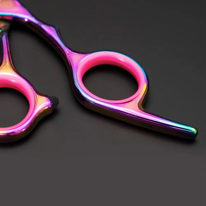 Wholesale High Quality Hair Scissors / Professional Hair Cutting Scissors Stainless Steel <b>Barber</b> Scissor 440C Sharp <b>Blade</b> - Product Image 5