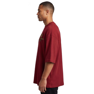 High Quality Waffle Drop Shoulder Tee Shirts Men Short Sleeve Windproof Waffle T Shirt Men's Crew Neck Waffle Knitted <b>TShirt</b> Men - Product Image 5