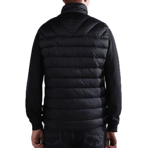 เสื้อกั๊กผู้ชายแบบมีกระเป๋า ดีไซน์พิเศษ เก็บความอบอุ่น บุด้วยใยฝ้ายและขนเป็ด ไม่มีแขน - Product Image 5