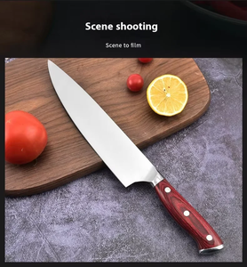 Cuchillo de chef japonés LEGACY BLADES profesional, hecho a mano, de acero con alto contenido de carbono, ambidiestro, para cocina, OEM, venta al por mayor. - Product Image 4