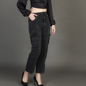 High Quality <b>Women</b> Cargo Pant Relaxed Silhouette <b>Women</b> Cargo Pant For Casual Activities And Travel Needs - Product Image 5