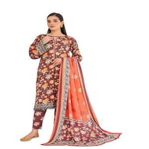 Branded Pakistani Salwar Kameez for Girls Embroidery Ready Wear Suits Indian Stitched Suits Whole Sale - Product Image 1