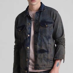 Nouvelle veste en jean pour homme, design tendance, haute qualité, longue, en toile, imperméable, coupe-vent, respirante, décontractée - Product Image 2