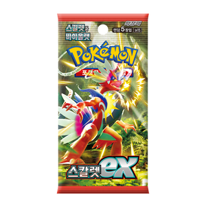 Tarjeta Pokémon Escarlata, Versión Coreana, Paquete de Expansión, Juego de Cartas Coleccionables Modernas - Product Image 6