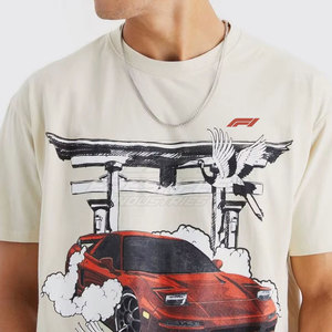 Camiseta de Hombre de Último Diseño, Secado Rápido, 100% Algodón, Estampado Informal, Talla Grande, Cómoda, Holgada, Ligera y Transpirable - Product Image 3