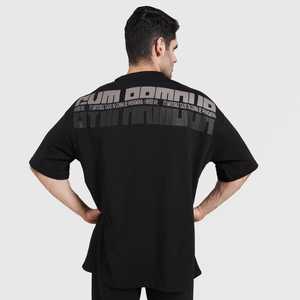 เสื้อยืดผู้ชายขายส่งปี 2025 ผ้าฝ้าย 100% สกรีนโลโก้ตามสั่ง เสื้อยืดแขนสั้นลำลอง ผู้ผลิตเสื้อผ้า OEM - Product Image 3