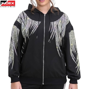 Sudadera con capucha para mujer a precio económico, ropa deportiva asequible, diseño elegante y cómodo, ideal para uso casual y entrenamiento, logotipo personalizado - Product Image 1