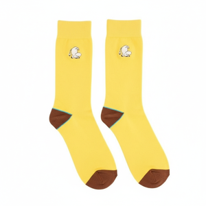 Calcetines de Algodón de Punto de Alta Calidad para Hombre con Logotipo Personalizado, Calcetines Casuales - Product Image 4