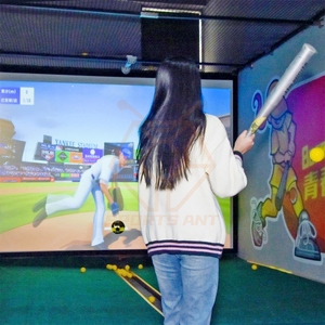 Simulador de juego de béisbol AR de deportes digitales, entrenamiento de béisbol en interiores, simulador de simulación de golpe y lanzamiento, juego de béisbol en interiores - Product Image 3