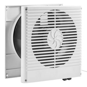 Ventilatore da parete silenzioso da 7,5 pollici con motore AC, regolazione bidirezionale della velocità del vento, 180 CFM, per ventilazione e scarico. - Product Image 1