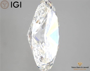Pure Élégance Diamant de laboratoire CVD certifié IGI 5,00 carats, taille ovale, couleur G, clarté VVS2, pour occasions spéciales - Product Image 4