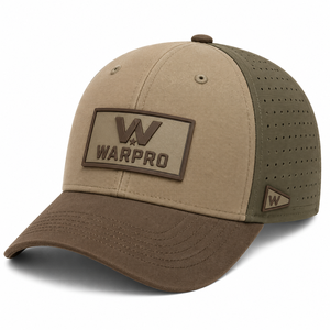 WARPRO Baseball <b>Cap</b> 6-Panel Adjustable Breathable Mesh Front Logo Applique Unisex Outdoor Casual Hat - Product Image 3