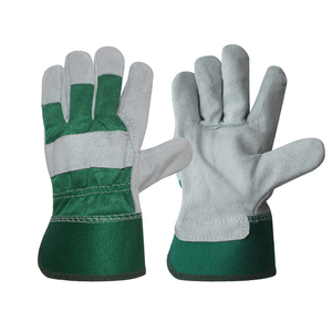 Gants de travail en cuir durables, respirants, antidérapants, de haute qualité, design personnalisé, pour la construction industrielle, la sécurité, le jardinage, usage intensif - Product Image 5