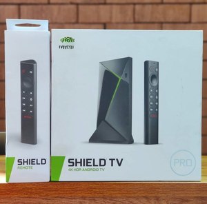 SUPER 4K HDR shield <b>TV</b> pro Android <b>TV</b> box <b>remote</b> control Media streamer for home Pro android <b>TV</b> box - Product Image 3