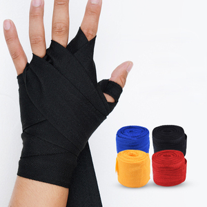 Bandages de boxe en coton, bandages élastiques pour entraînement MMA, combat, frappe, exercice en salle de sport - Product Image 3