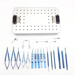 Juego de Instrumentos de Microcirugía Oftálmica para Cataratas de Alta Calidad, 21 Piezas, Acero Inoxidable, Estuche Esterilizable, Java Surgical - Product Image 3