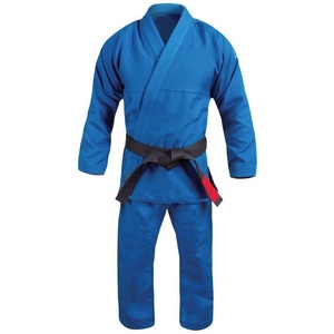 Jiu Jitsu brésilien Gi pour nourrissons tout-petits patchs de sublimation de broderie entièrement personnalisables ajustement confortable noir/blanc/bleu - Product Image 2