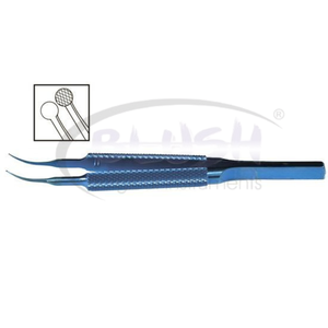 Burato LASIK Flap Forceps Titanium Ophthalmic Refractive Surgery Corneal Flap Handling <b>Instrument</b> By Blush <b>Surgical</b> - Product Image 2