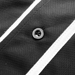 Maillots de baseball de la série Athletic Catalyst, tissu en polyester interlock hautement respirant, style asymétrique moderne - Product Image 5