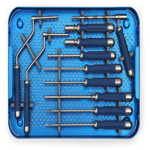 Juego Completo de Instrumentos Quirúrgicos Ortopédicos para Columna Vertebral, Kit de Herramientas de Acero Inoxidable de Grado Médico, Certificado CE ISO13485 - Product Image 6