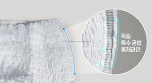 BO DUME Culottes absorbantes jetables pour adultes 10 pièces 2000 ml Sous-vêtements d'incontinence doux, respirants, très absorbants, anti-fuites 3D non tissés - Product Image 6