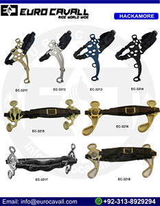 Flower Bridons Western Hackamores et Snaffles Espagnols pour Chevaux, Plaqué Noir 2026 - Product Image 3