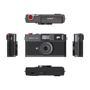 Appareil photo numérique vintage mini sans écran, batterie rechargeable CMOS, 8MP, 3 modes de filtre, flash xénon, pour pique-nique, cadeau de Noël - Product Image 4