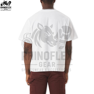 Camiseta Boxy para Hombre, Nuevo Diseño, Personalizada, de Buena Calidad, Algodón, Corte Holgado, Camiseta Boxy para Hombre - Product Image 2