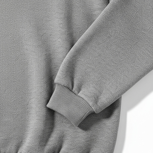 Nouveau design – Sweat à capuche tricoté décontracté pour homme avec strass, 100 % coton, écologique, avec poche, poids lourd, le plus vendu - Product Image 5