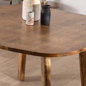 Mesa Andana Ivory Vision de madera de mango, diseño japonés Daun, 130 cm - Product Image 2