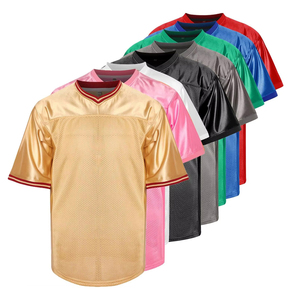 Unisex Adult Baseball Jersey <b>Short</b> Sleeve V-Neck 100% Polyester <b>Mesh</b> Breathable Solid Color Sublimation Print Regular Fit - Product Image 1
