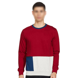 Sweat-shirts unis pour hommes de haute qualité, style streetwear, en coton anti-boulochage, pour l'automne – Vêtements de mode en gros, les plus vendus - Product Image 1