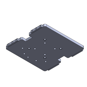 Nuevo Módulo de Fijación de Palés para Transportador de Cadena de Doble Velocidad (A6061) Acabado Natural Anodizado 300x316x82mm para Líneas Automatizadas - Product Image 2