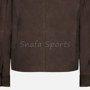 Camisa de Manga Larga para Hombre, Talla Adulto, de Alta Calidad, Transpirable, Suave al Tacto, de Cuero de Gamuza, con Bolsillos Delanteros, Estilo Urbano, Formal - Product Image 6