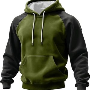 Sudadera con Capucha Personalizada de 400 GSM, con Botones Metálicos, Estilo Oversize, Hombros Caídos, Invierno, 100% Algodón, Resistente al Viento, Ecológica para Hombre - Product Image 5