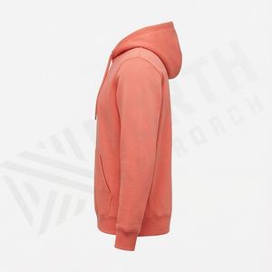 Sweat à capuche personnalisé effet vieilli tie-dye, coupe oversize en molleton bouclette, délavé à l'acide, effet soleil éclairé, service OEM, pull personnalisé - Product Image 3