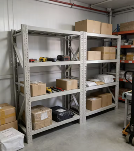 OEM/ODM Vietnam Heavy Duty Steel <b>Storage</b> Rack Adjustable Boltless Warehouse Shelving Unit for Garage Workshop <b>Storage</b> - Product Image 4