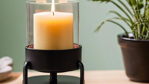 Luxury Metal Candle Warmer Electric Wax Melt <b>Lamp</b> with <b>Adjustable</b> Brightness - Product Image 2