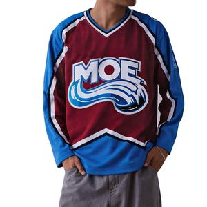 Camiseta de fútbol americano de poliéster de malla de 220 g/m² con diseño de sublimación personalizado, estilo streetwear, hombros caídos y corte holgado, venta al por mayor OEM. - Product Image 1