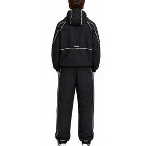 Professional <b>Men</b> Nylon Tracksuit Lightweight Sports <b>Jacket</b> and Pants Wholesale OEM ODM Clothing Factory <b>Men</b> Nylon Tracksuits - Product Image 2