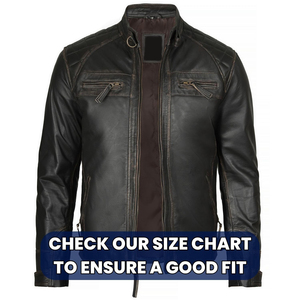 Men's Genuine Leather Bomber <b>Jacket</b> Classic Motorcycle Design Premium Quality Casual Fashion Outerwear Wear - Product Image 6