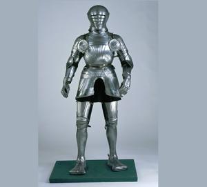 Armure complète en métal de chevalier classique à étiquette privée avec design de combinaison complète à des fins décoratives et de sécurité - Product Image 2