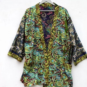 Woman Silk <b>Kimono</b> Vintage <b>Kimono</b> <b>Robe</b> for Women Poly Silk <b>Kimono</b> - Product Image 1