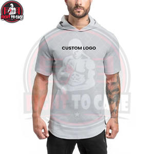 Sudaderas con Capucha de Manga Corta para Hombre, Logotipo Personalizado, Corte Ajustado, Algodón de Alta Calidad, Mejor Proveedor, Precio al por Mayor, Hecho en Pakistán, Producto de Moda - Product Image 3