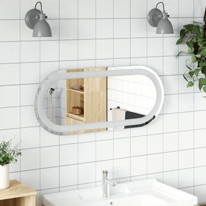 Miroir de salle de bain LED en verre transparent 27,6 x 11,8 po Catégorie de produit - Product Image 1