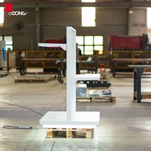 Premium Two Side Wire <b>Grid</b> Display Rack Freestanding Retail Display Stand Vietnam OEM Factory ADONG A86 - Product Image 3