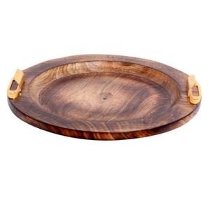 Plateau de service en bois au design émaillé Royal Design pour pâtes et pizzas, qualité supérieure, très vendu, décoration de table à manger - Product Image 4